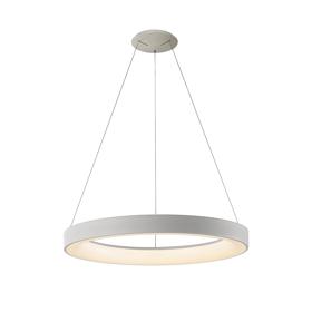 M7751  Niseko Dimmable Pendant Ring 50W LED With Remote White